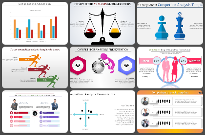 Competitor Analysis Powerpoint Templates